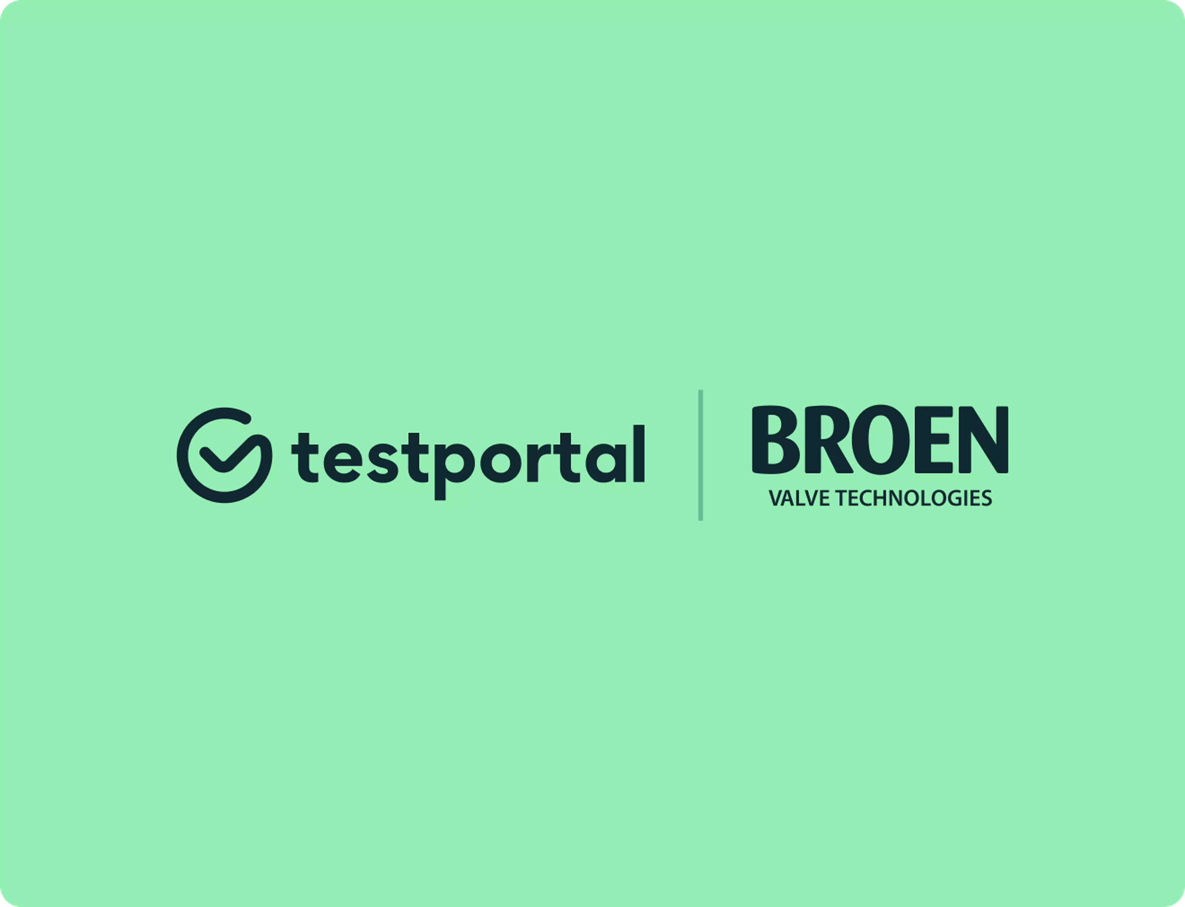 Broen and Testportal logos