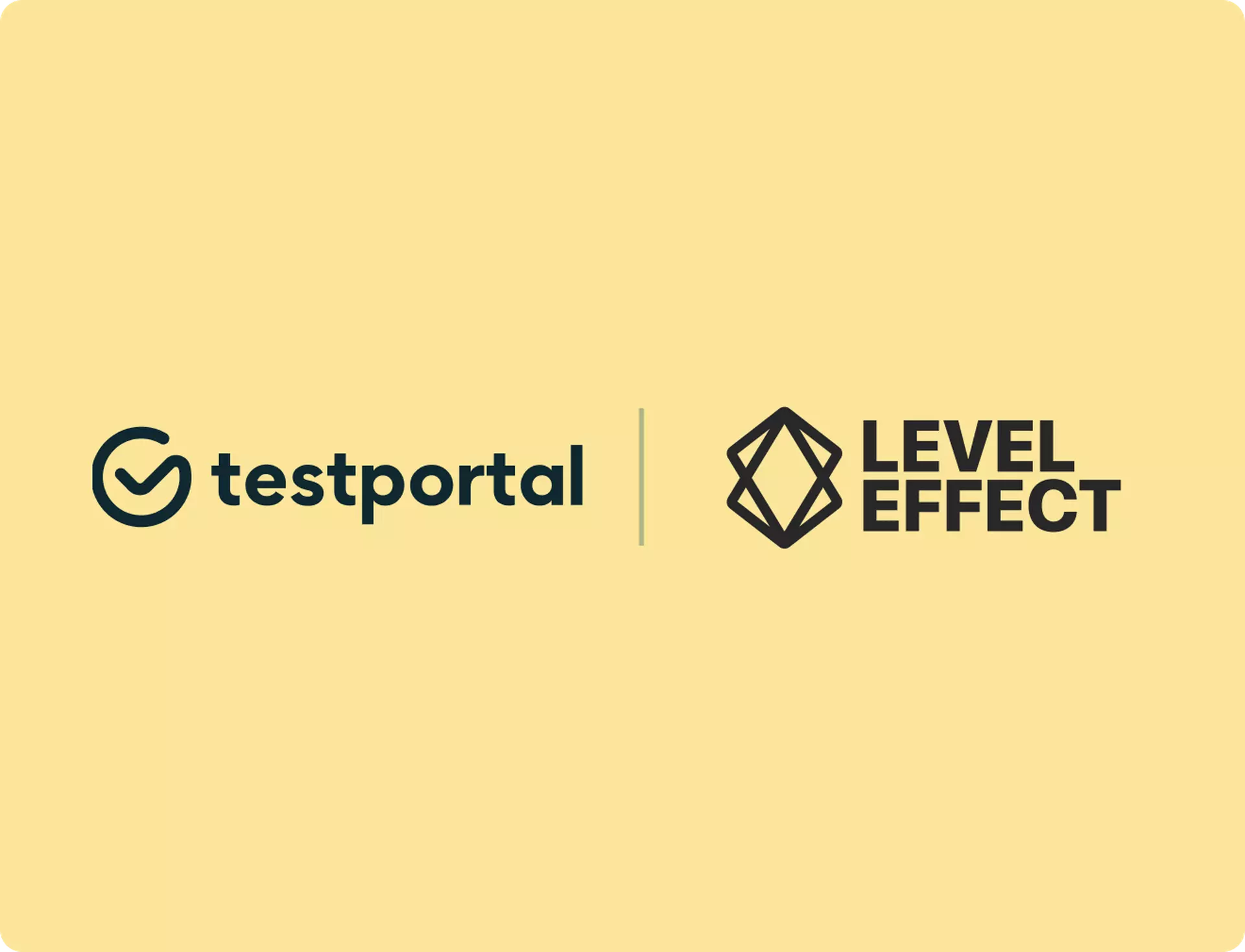 Testportal and Level Effect logos